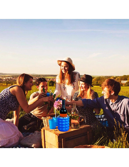 
2 viename silikoninis ledo kubelių gaminimo puodelis
