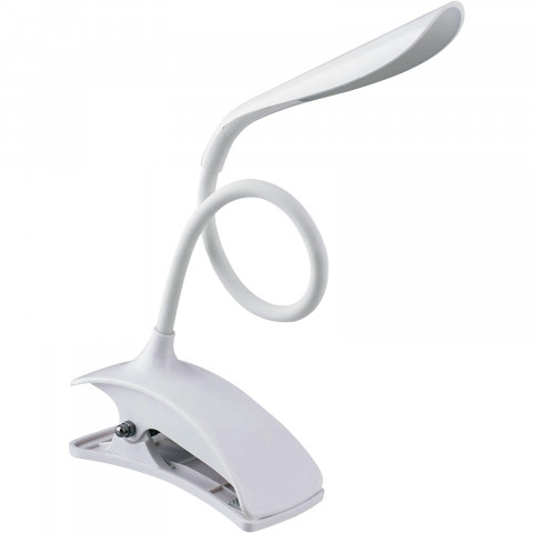 
Mokyklinė stalo lempa, tvirtinama prie stalo spaustuku, 14 LED lempučių
