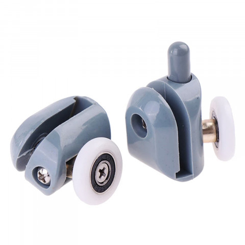 
Dušo kabinos ratukų rinkinys, 23 mm ratukai - 8 vnt.
