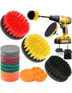 
Šepetėliai ir valymo pagalvėlės atsuktuvams – 22 dalių rinkinys
