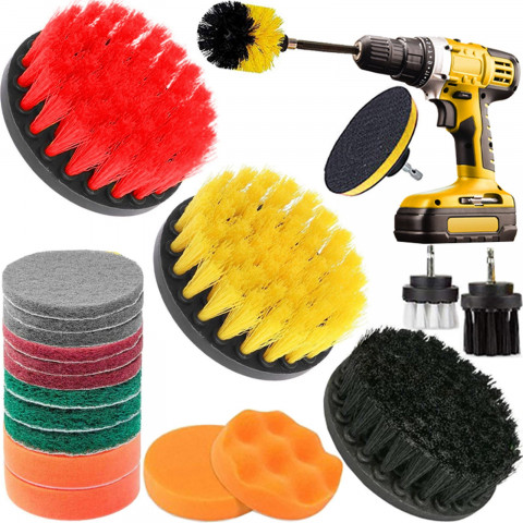 
Šepetėliai ir valymo pagalvėlės atsuktuvams – 22 dalių rinkinys
