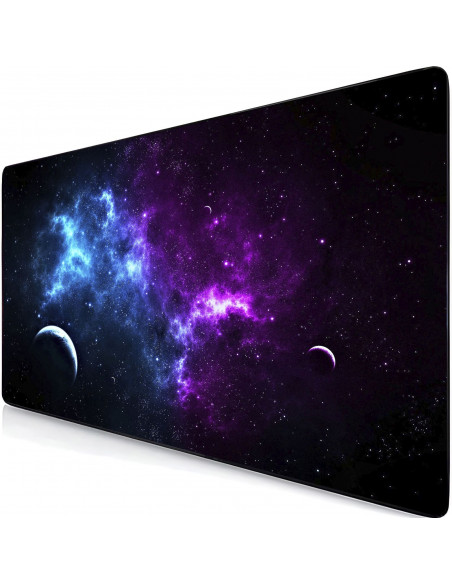 
Žaidimų stalo kilimėlis žaidėjams XXL 80 x 40 cm - galaktika
