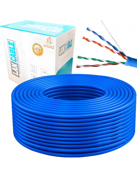 
Tinklo kabelis, susukta pora, 5E, 305 m
