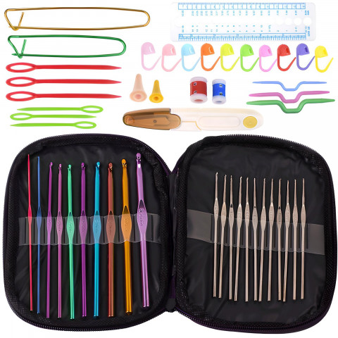 
Nėrimo rinkinys dėžutėje 0,5-6,5 - 50 vnt.
