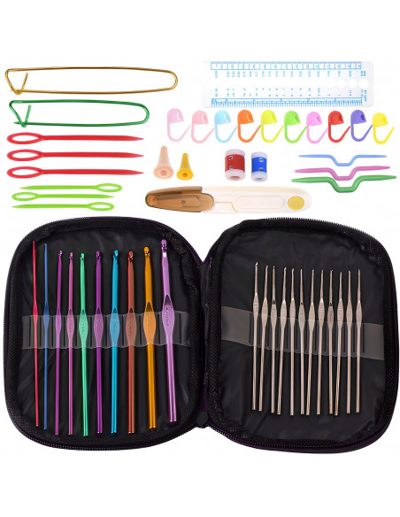 
Nėrimo rinkinys dėžutėje 0,5-6,5 - 50 vnt.
