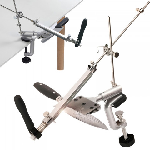 
Profesionalus virtuvinių peilių galąstuvas su 4 galąstuvais
