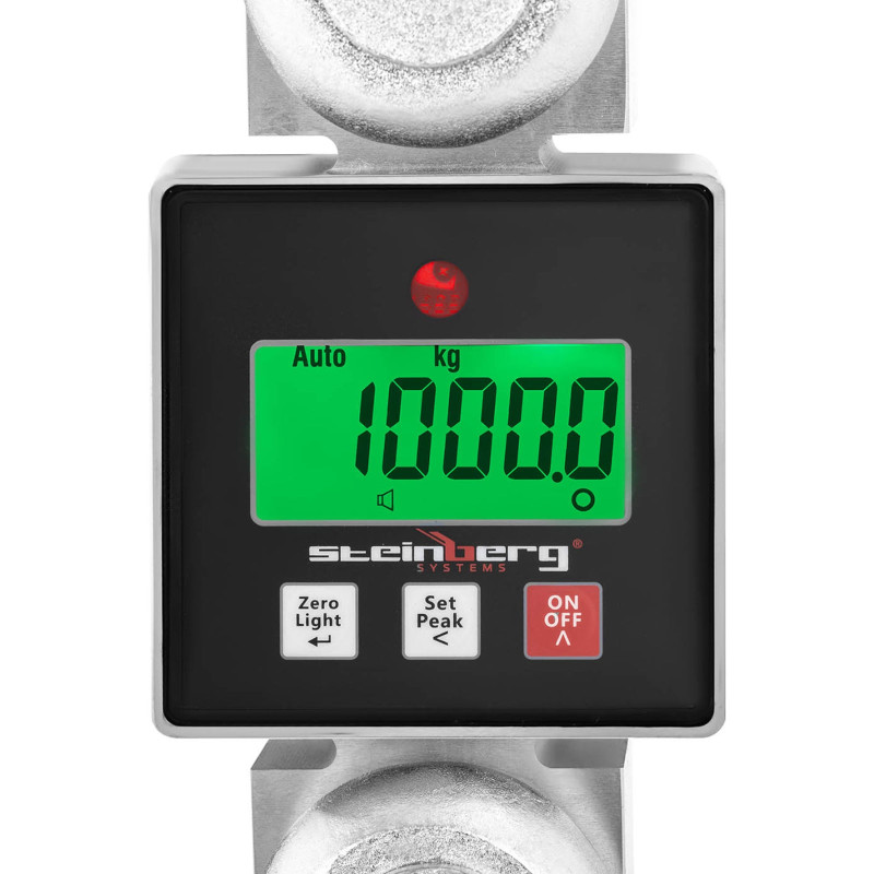 Pakabinamos laikymo kablio svarstyklės su LCD nuotolinio valdymo pulteliu iki 10 000 kg