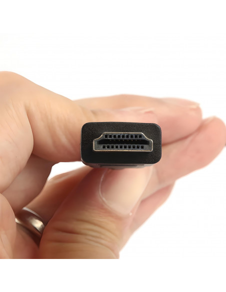 
HDMI - VGA DSUB keitiklio adapteris, 25 cm
