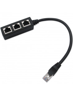 
Tinklo skirstytuvas RJ45 3x LAN
