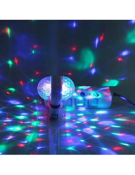 
E27 lemputės adapteris 230 V lizdui su jungikliu
