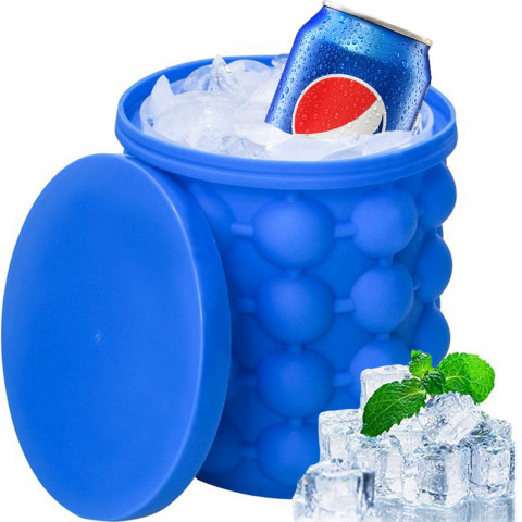 
2 viename silikoninis ledo kubelių gaminimo puodelis
