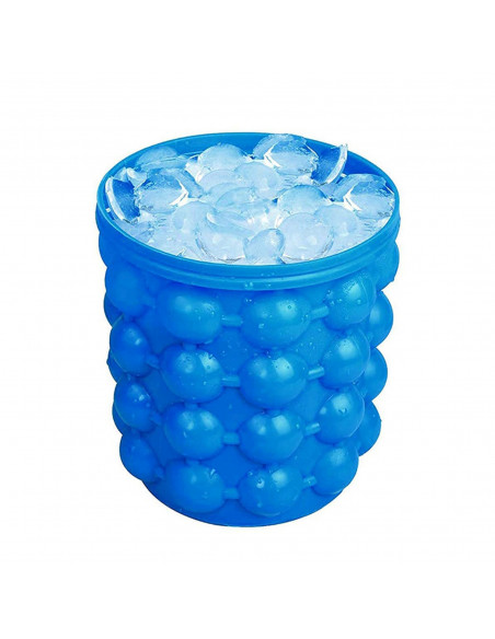 
2 viename silikoninis ledo kubelių gaminimo puodelis
