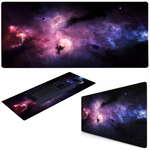 
Žaidimų stalo pelės kilimėlis XXL 80 x 40 cm - erdvus
