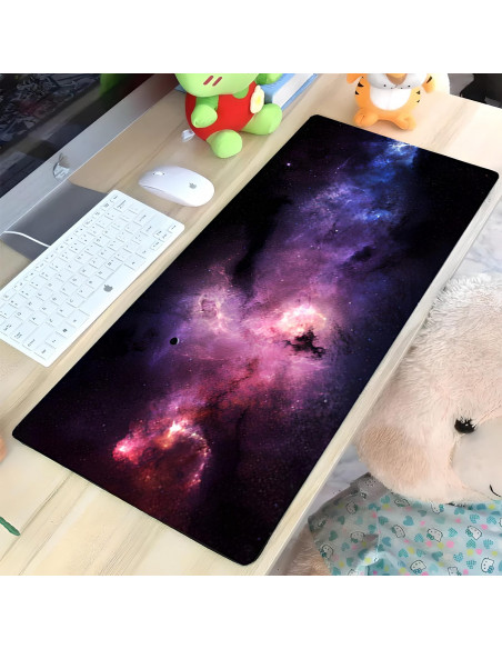 
Žaidimų stalo pelės kilimėlis XXL 80 x 40 cm - erdvus
