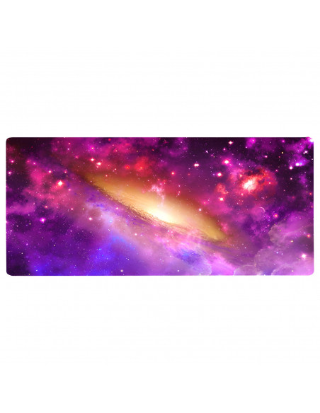 
Žaidimų stalo pelės kilimėlis XXL 80 x 40 cm - kosmoso rožinis
