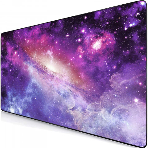 
Žaidimų stalo pelės kilimėlis XXL 80 x 40 cm - kosmoso rožinis
