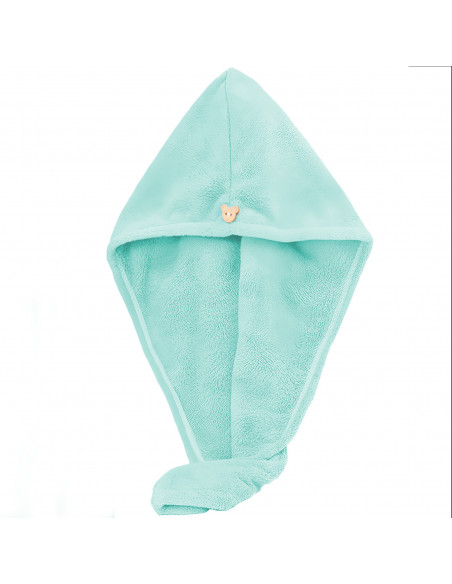 
Turbaninis mikropluošto plaukų džiovinimo rankšluostis, sugeriantis - mėtinis
