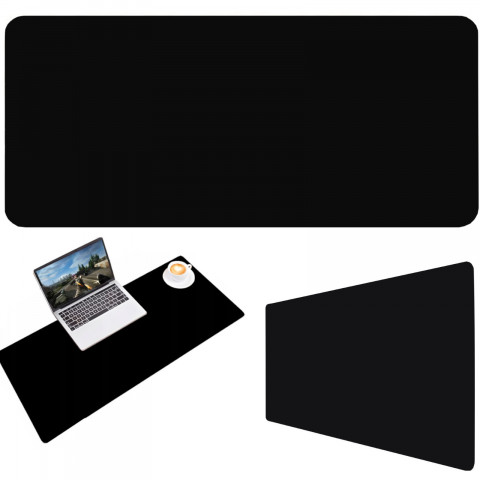 
Žaidimų stalo kilimėlis žaidėjams XXL 100 x 50 cm - juodas
