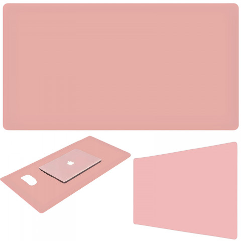 
Žaidimų stalo pelės kilimėlis XXL 90 x 45 cm - rožinis
