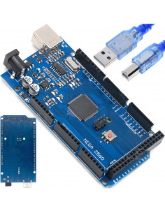 
MEGA2560 R3 robotikos elektronikos programavimo plokštė
