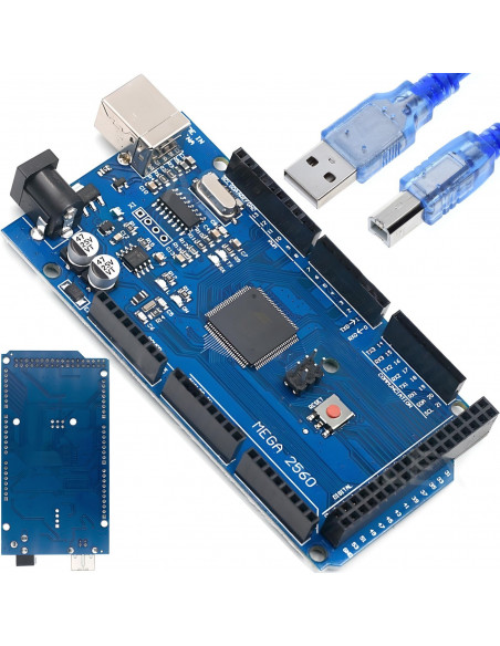 
MEGA2560 R3 robotikos elektronikos programavimo plokštė

