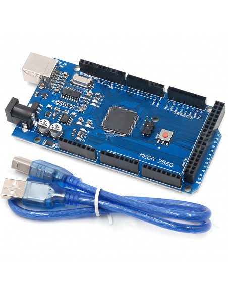 
MEGA2560 R3 robotikos elektronikos programavimo plokštė
