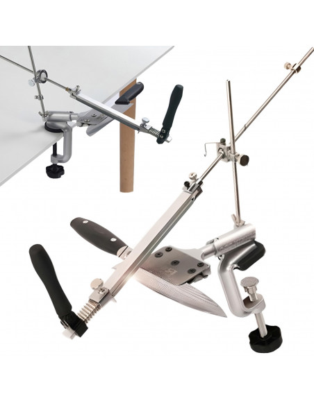 
Profesionalus virtuvinių peilių galąstuvas su 4 galąstuvais
