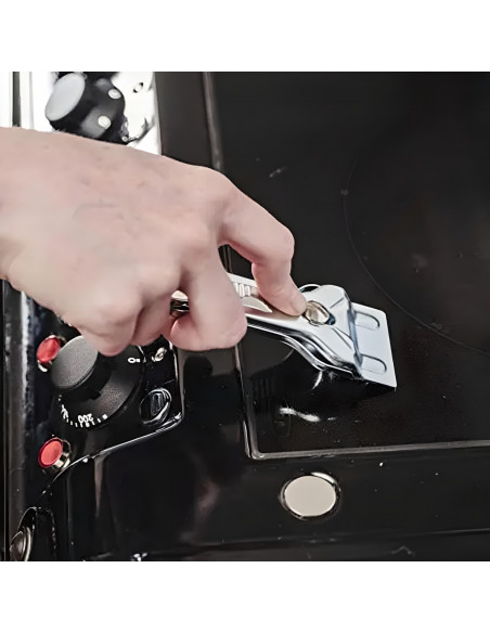 
Stiklo grandiklis keraminių indukcinių kaitlenčių valymui, 5 ašmenys
