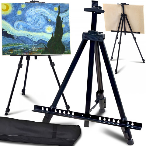 
Metalinis lauko tapybos molbertas su dėklu 158 cm
