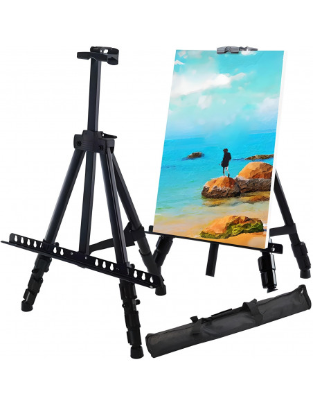 
Metalinis lauko tapybos molbertas su dėklu 158 cm
