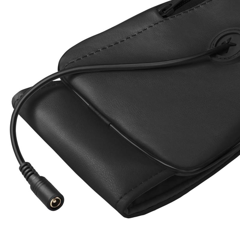 Kaklo, kaklo, nugaros, pečių masažuoklis su šildymo funkcija, 8 galvutės, 12V/230V, 24W, juodas