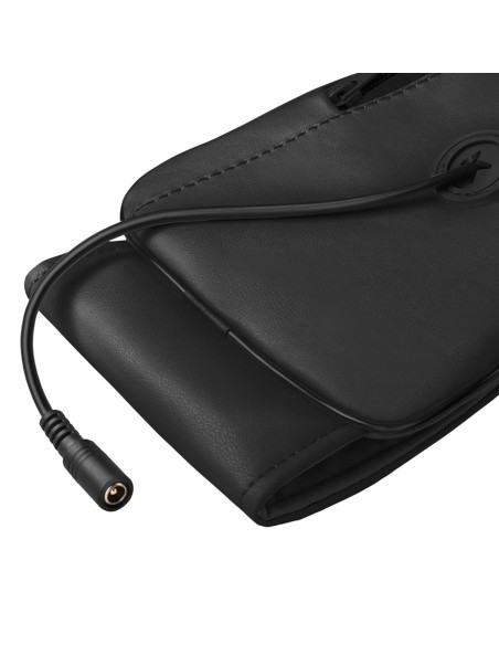 Kaklo, kaklo, nugaros, pečių masažuoklis su šildymo funkcija, 8 galvutės, 12V/230V, 24W, juodas Kaklo, kaklo, nugaros, pečių masažuoklis su šildymo funkcija, 8 galvutės, 12V/230V, 24W, juodas