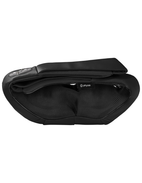 Kaklo, kaklo, nugaros, pečių masažuoklis su šildymo funkcija, 8 galvutės, 12V/230V, 24W, juodas Kaklo, kaklo, nugaros, pečių masažuoklis su šildymo funkcija, 8 galvutės, 12V/230V, 24W, juodas