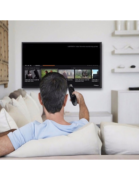 
Nuotolinio valdymo pultas su klaviatūra, skirtas išmaniajam televizoriui „3 in 1“, 10 m
