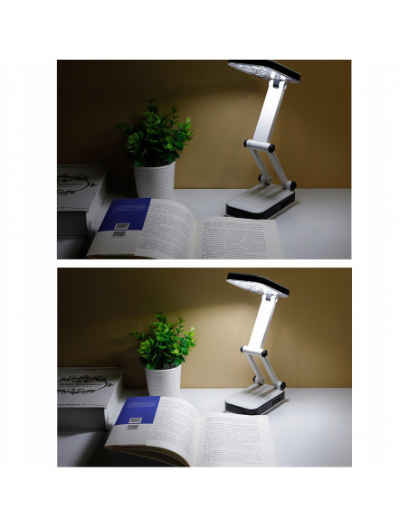 
Sulankstoma įkraunama stalo lempa, 24 LED, 5 W
