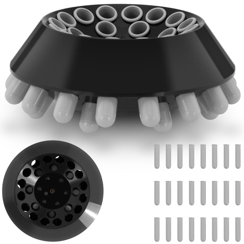 Kampinis rotorius, skirtas laboratorinei centrifugai 24 10 ml mėgintuvėliams