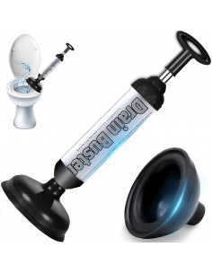 
Kanalizacijos valymo siurblys tualeto ir kanalizacijos vamzdžiams atkimšti, skersmuo 60/ 165 mm
