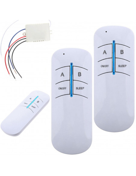 
Belaidis nuotolinio valdymo šviesos jungiklis - 2 vnt.
