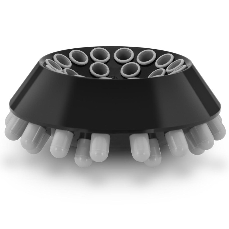 Kampinis rotorius, skirtas laboratorinei centrifugai 24 10 ml mėgintuvėliams