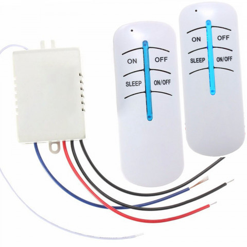 
Belaidis nuotolinio valdymo šviesos jungiklis - 2 vnt.
