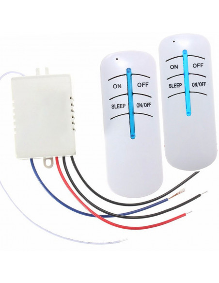 
Belaidis nuotolinio valdymo šviesos jungiklis - 2 vnt.
