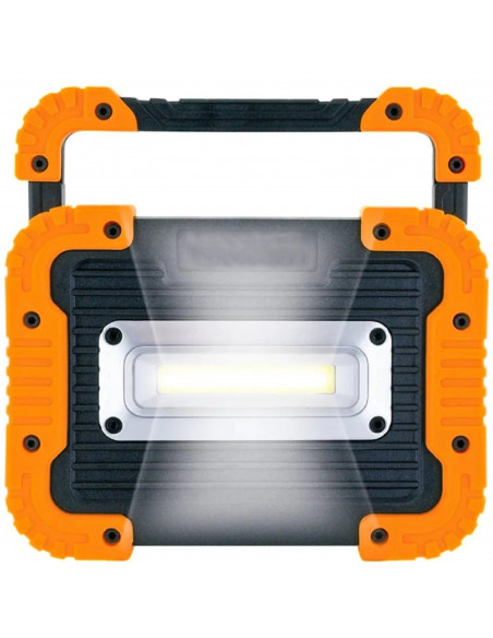 
Nešiojamas lauko halogeninis prožektorius su baterijų laikikliu 30 W
