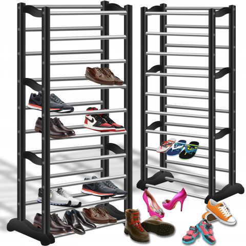 
Lentyna, batų lentyna, 10 lygių, 51 cm
