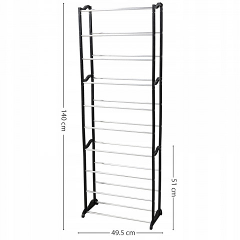 
Lentyna, batų lentyna, 10 lygių, 51 cm
