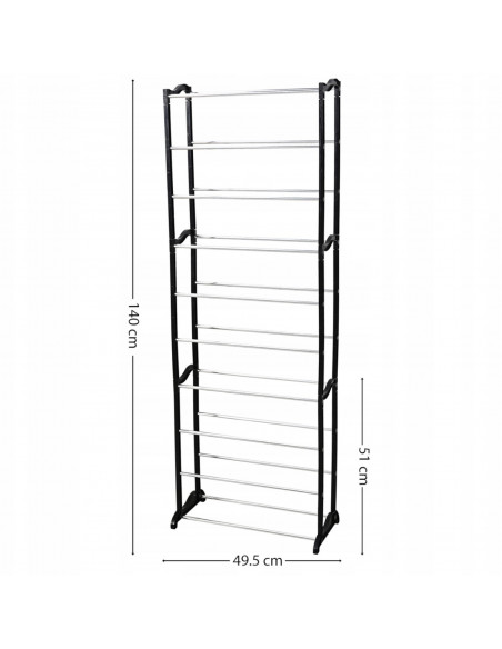
Lentyna, batų lentyna, 10 lygių, 51 cm
