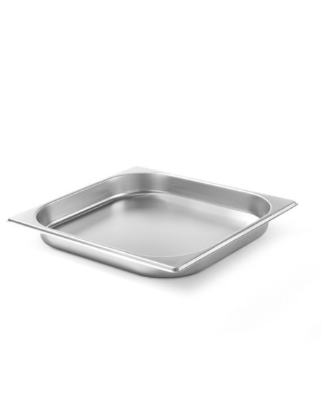 GN 2/3 konteineris, aukštis 65 mm, nerūdijantis plienas - Hendi 800225