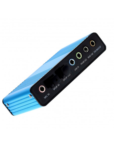 
Išorinė 5.1/ 7.1 USB garso plokštė
