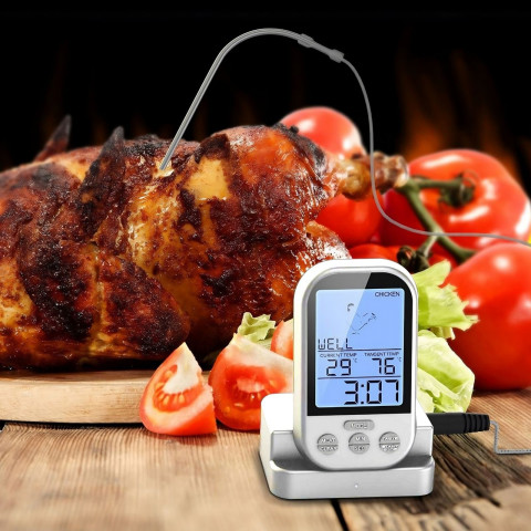 
Belaidis termometras su zondu griliui ir rūkyklai -20 - 250 C
