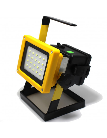 
Halogeninis įkraunamas LED dirbtuvių prožektorius 30 W
