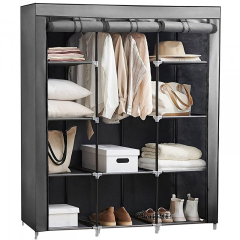 
Audinio spinta, tekstilinė spintos lentyna 148 x 42 x 172,5 cm
